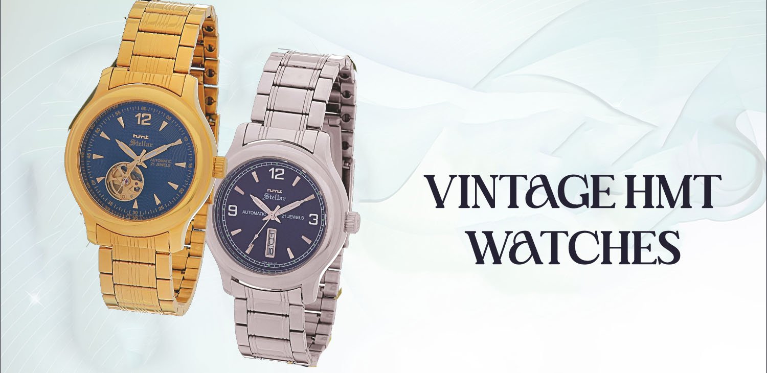 Vintage HMT Auto Watches - Classic Indian Timepieces